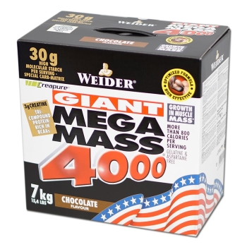 Weider Mega Mass 4000 7000g Karton Schokolade