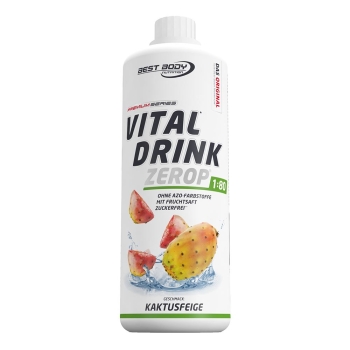 Best Body Vital Drink 1000ml Flasche Mineraldrink Kaktus...