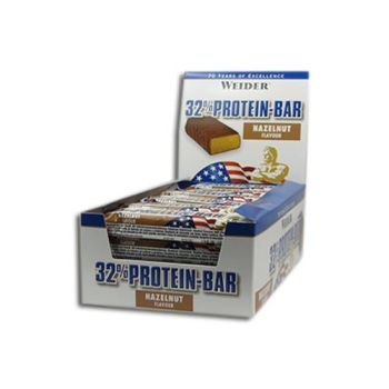 Weider 32% Protein Bar, 60g Riegel, 24 Riegel Karton...