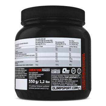 Olimp Creatine Monohydrate Powder 550g Dose