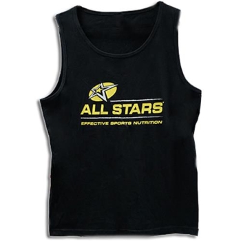 All Stars Tank Top schwarz/gelb XL