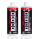 Bodyworldgroup L-Carnitin Liquid 100.000 2 x 1000ml Muscle Line rote Flasche