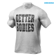 Better Bodies Big Print S/L (120781) S Grey Melange