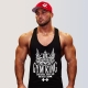 Gym King Stringer Tank Top Schwarz S