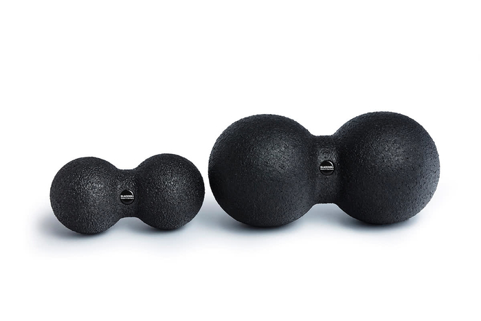 BLACKROLL DuoBall Schwarz 8 cm Doppelball + 12cm Doppelball