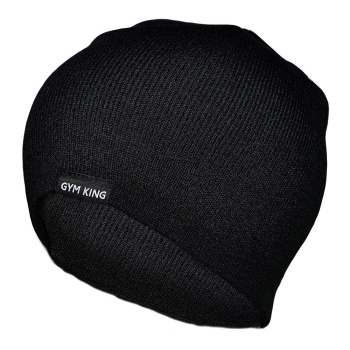 Gym King Beanie Black