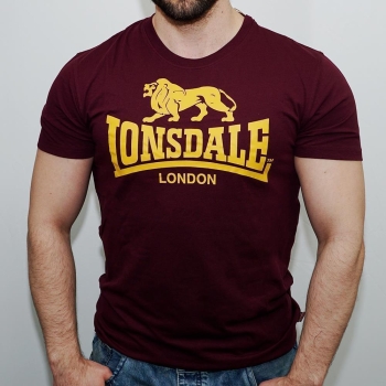 Lonsdale London T-Shirt verschiedene Farben XXL Oxblood