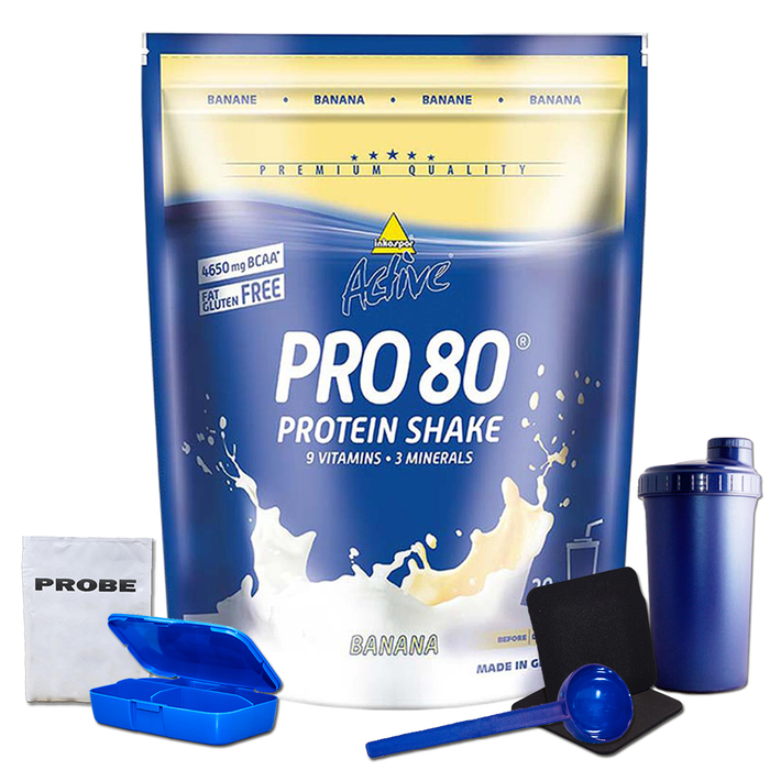 Inko Active Pro 80 500g Beutel + Bonus Pistazie Dosierlffel