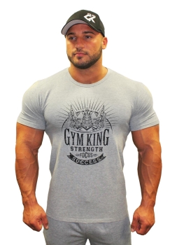 Gym King Fitted Stretch Tee