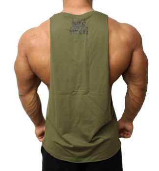 Gym King Sleeveless Deepcut Bodybuilding Tank