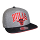 Mitchell & Ness Snapback Caps Chicago Bulls EU13CHIgrey