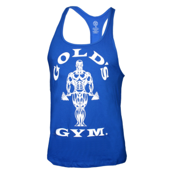 Golds Gym Classic Stringer Tank Top Royal