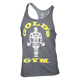 Golds Gym Classic Stringer Tank Top grey marl