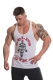 Golds Gym Classic Stringer Tank Top white