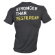 Golds Gym Stronger Than YESTERDAY - dark grey (Restposten)