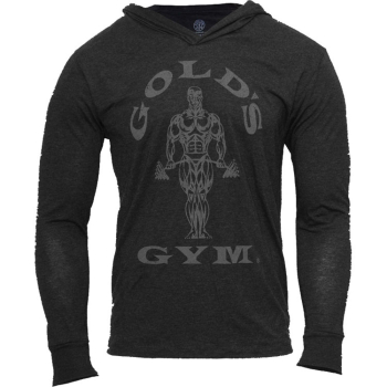 Golds Gym Muscle Joe Longsleeve Hoodie