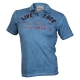 Olimp Live & Fight Mens Polo LIVE FREE