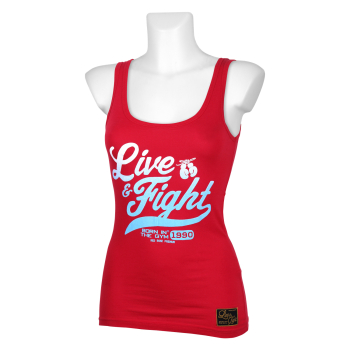 Olimp Live & Fight Lady´s Tank ORIGINAL 90 Red