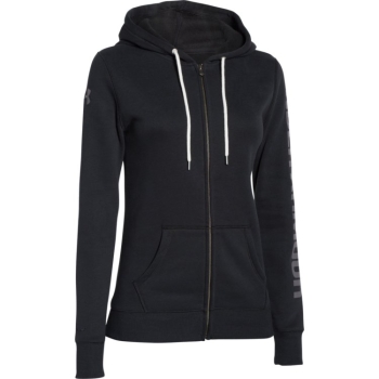 Under Armour Cotton Storm FZ Hoody - black