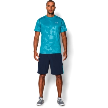 Under Armour Coldblack RUN SS TEE - reflekt blau