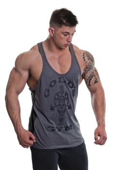 Golds Gym Muscle Joe Tonal Panel Stringer grey