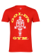 Golds Gym Muscle Joe T-Shirt Bodybuilding Fitness Clothes Red Cotton