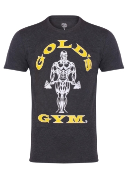 Golds Gym Muscle Joe T-Shirt charccoal marl