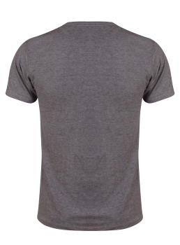 Golds Gym Basic Left Breast Shirt grey marl