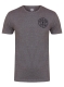 Golds Gym Basic Left Breast Shirt grey marl