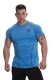 Golds Gym Raglan Sleeve T-Shirt blue marlin