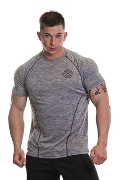 Golds Gym Raglan Sleeve T-Shirt grey marlin