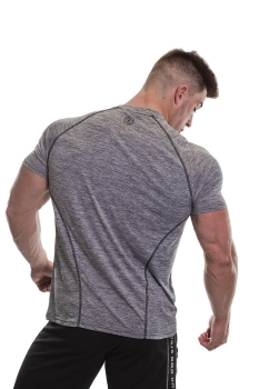 Golds Gym Raglan Sleeve T-Shirt grey marlin