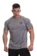 Golds Gym Raglan Sleeve T-Shirt grey marlin