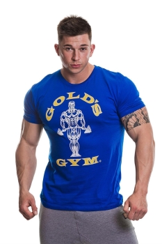 Golds Gym Muscle Joe T-Shirt royal S