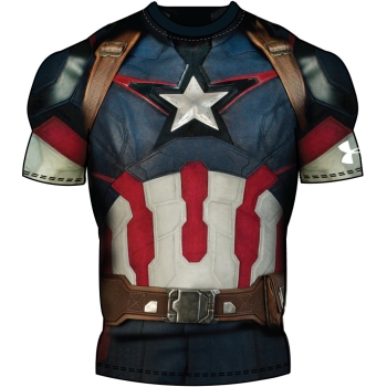 Under Armour Fullsiut Compression Serie 2016 - CAPT. AMERICA