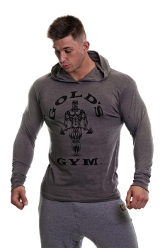 Golds Gym Muscle Joe Longsleeve Hoodie M