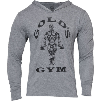 Golds Gym Muscle Joe Longsleeve Hoodie M