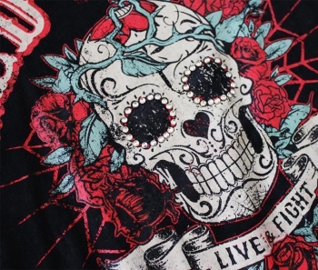 Olimp Live & Fight Lady´s T ROSE SKULL S