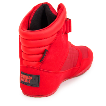 Gorilla Wear Shoes High Tops Red