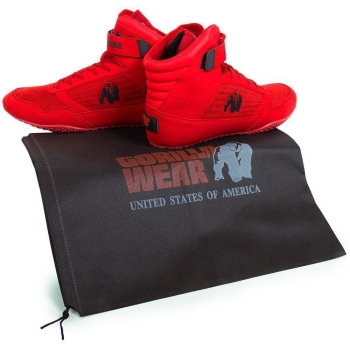 Gorilla Wear Shoes High Tops Red