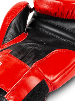 Benlee Leather Boxing Gloves Fighter Red/Black (194006-2514)