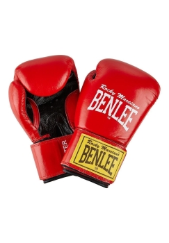 Benlee Leather Boxing Gloves Fighter Red/Black...