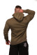 Gym King Gym Hoodie Olive Black Herren Bodybuilding Hoodie M