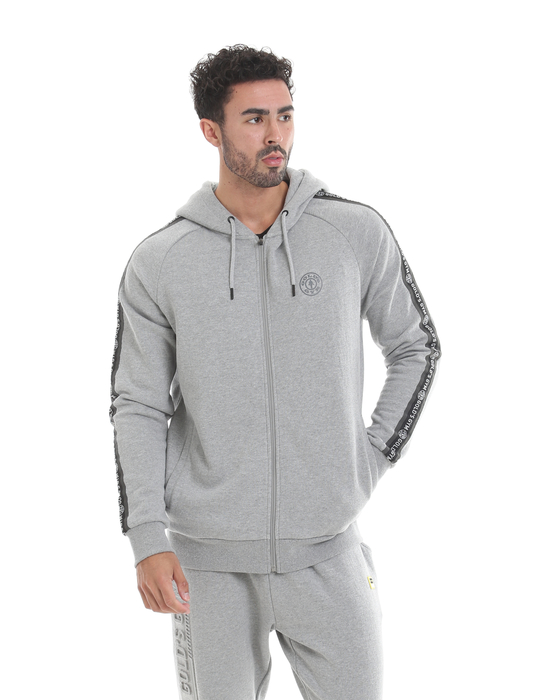 Golds Gym FZ Hoodie mit Branded Tape Detail L