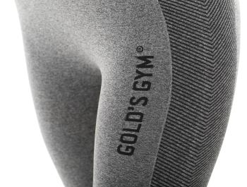 Golds Gym Ladies Seamless Legging grey