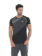 Golds Gym Crew Neck Performance T-Shirt Black/Grey