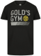 Golds Gym Crew Neck Performance T-Shirt Black XXL