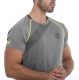 Golds Gym Crew Neck Performance T-Shirt Grey/Black