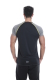 Golds Gym Crew Neck Performance T-Shirt Grey/Black