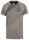 Golds Gym Crew Neck Performance T-Shirt Grey/Black